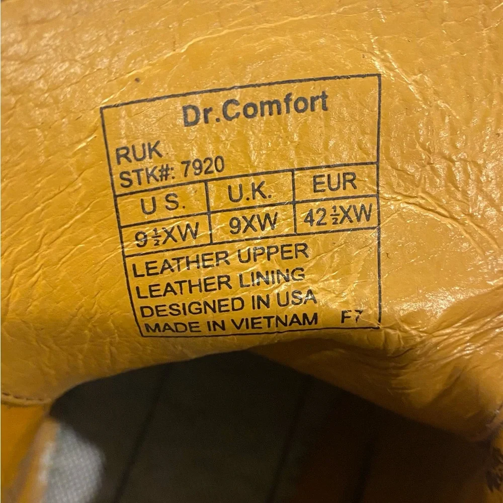 Dr Comfort men’s brown
